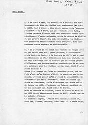 Xavier Girard, <em>Noël Dolla, entretien avec Xavier Girard</em>, 1978<br />Entretien entre Noël Dolla at Xavier Girard réalisé en 1978, 9 pages