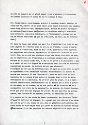 Gilles Gentier, <em>Le passage</em>, mai 1982<br />Texte de Gilles Gentier pour Noël Dolla rédigé en mai 1982, 5 pages